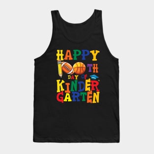 100 DAYS OF SCHOOL Kindergarten Tank Top